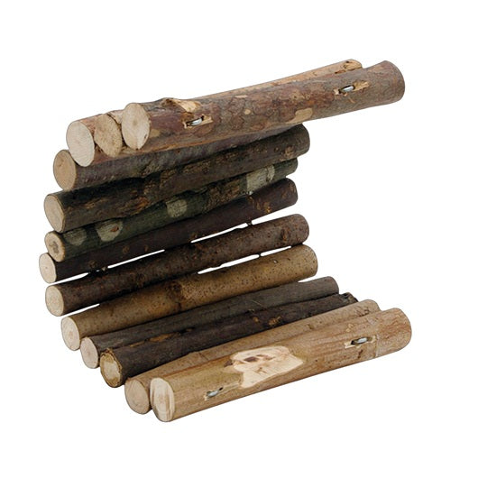 Living World TreeHouse Real Wood Logs - Medium