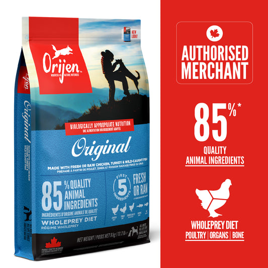 ORIJEN Dog Freeze-Dried Infused Original 6kg