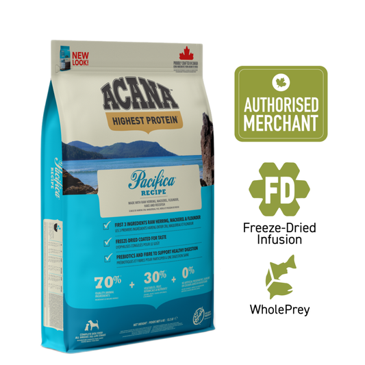 ACANA Dog Freeze-Dried Infused Pacifica Dog 6kg