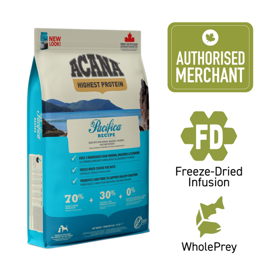 ACANA Dog Freeze-Dried Infused Pacifica Dog 11.4kg