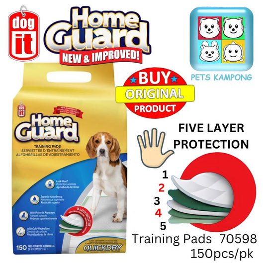 Dogit Home Guard Training Pads Value Pack 150pc (70598)