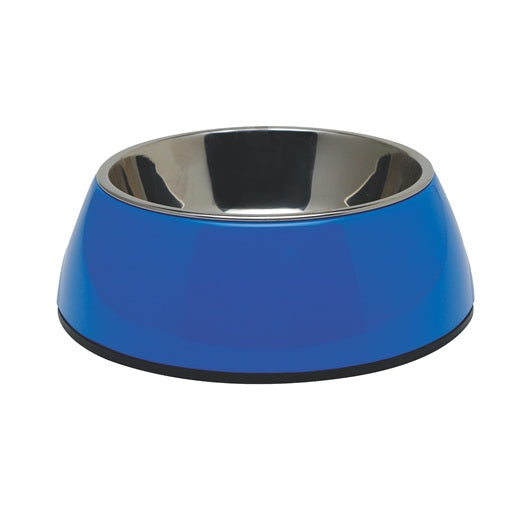 Dogit 73536 2-in-1 Dog Dish Blue - Available in X-Small, Small, Medium & Large