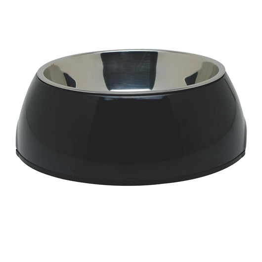 Dogit 73538 2-in-1 Dog Dish Black - X-Small