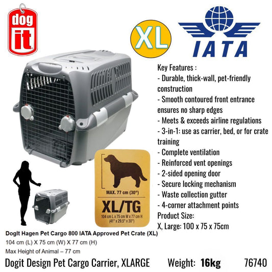 Dogit 76740Pet Cargo 800 - XL