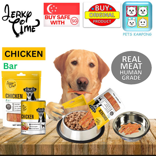 Jerky Time Chicken Jerky Bar for Dogs 500g (JT810506)