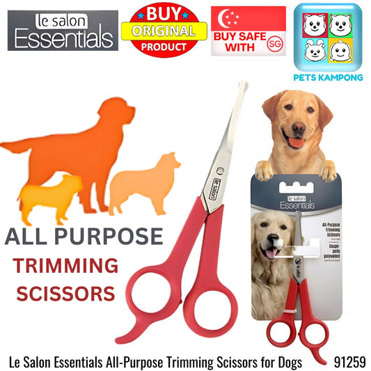 Le Salon Essentials Dog All Purpose Trimming Scissors 91259