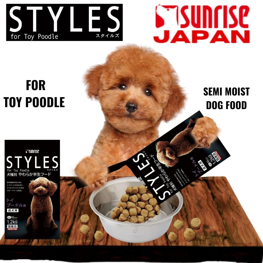 Sunrise 'Semi-Moist Food Styles For Adult Toy Poodle - 1.2kg 924262
