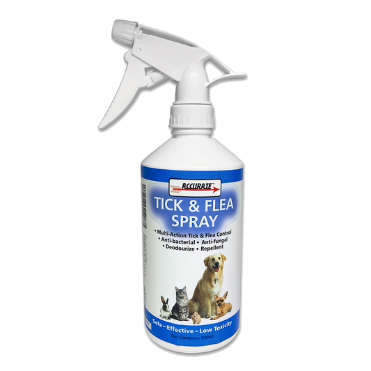 Accurate Flea & Tick Control Spray 500ml