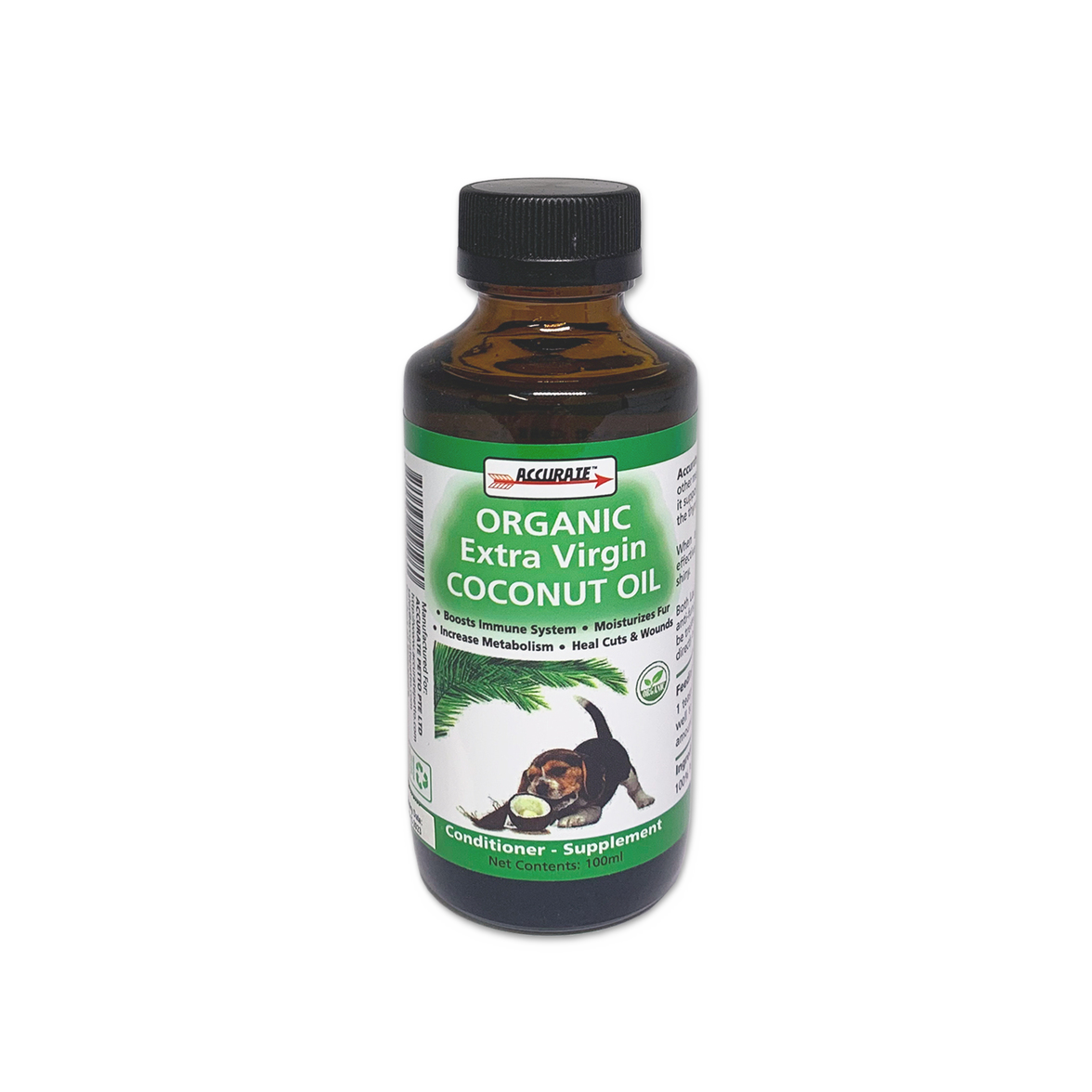 Accurate Extra Virgin Coconut Oil 100 ml
