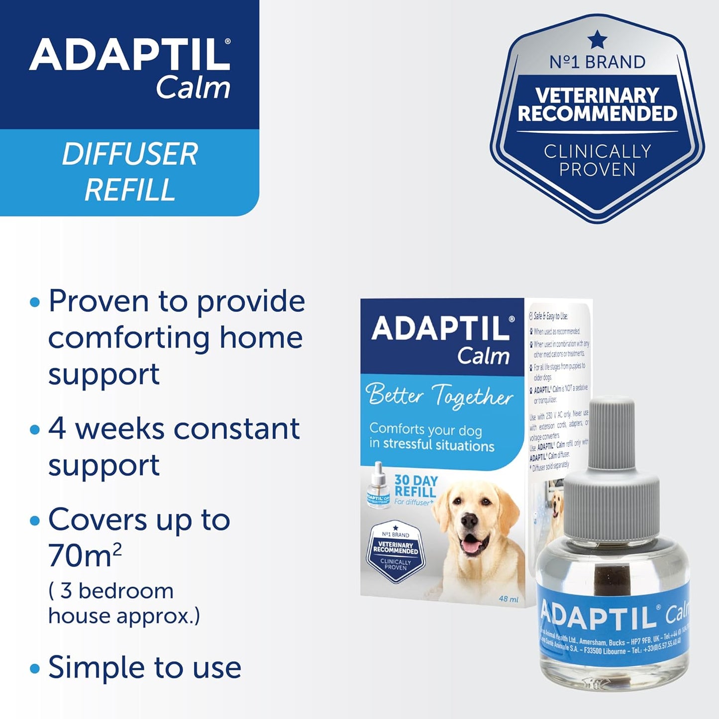 Adaptil Plug In Diffuser Refill 48ml