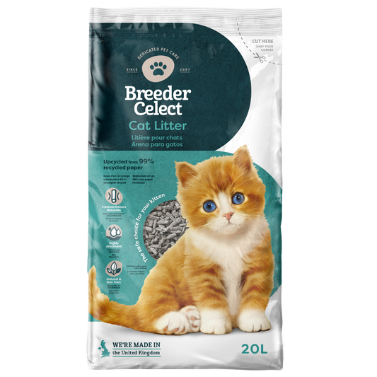 Breeder Celect Cat Litter 20 Litres