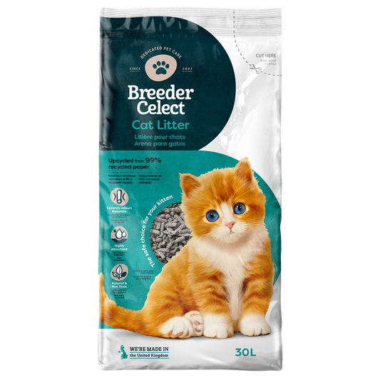Breeder Celect Cat Litter 30 Litres