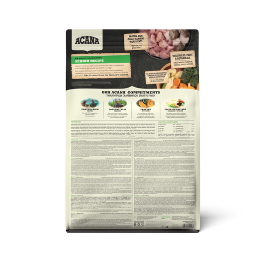 ACANA Dog Freeze-Dried Coated Senior Dry Food 11.4kg