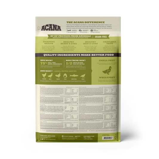 ACANA Cat Freeze-Dried Infused Grasslands 4.5kg