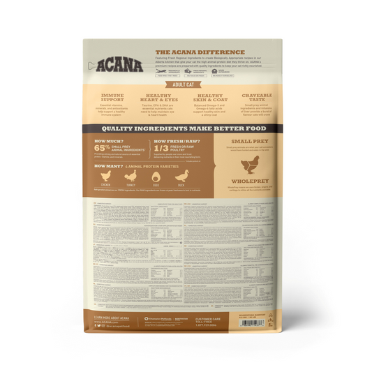 ACANA Cat Freeze-Dried Coated Homestead Harvest Cat 1.8kg