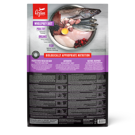 ORIJEN Dog Freeze-Dried Infused Puppy Large Breed 11.4kg
