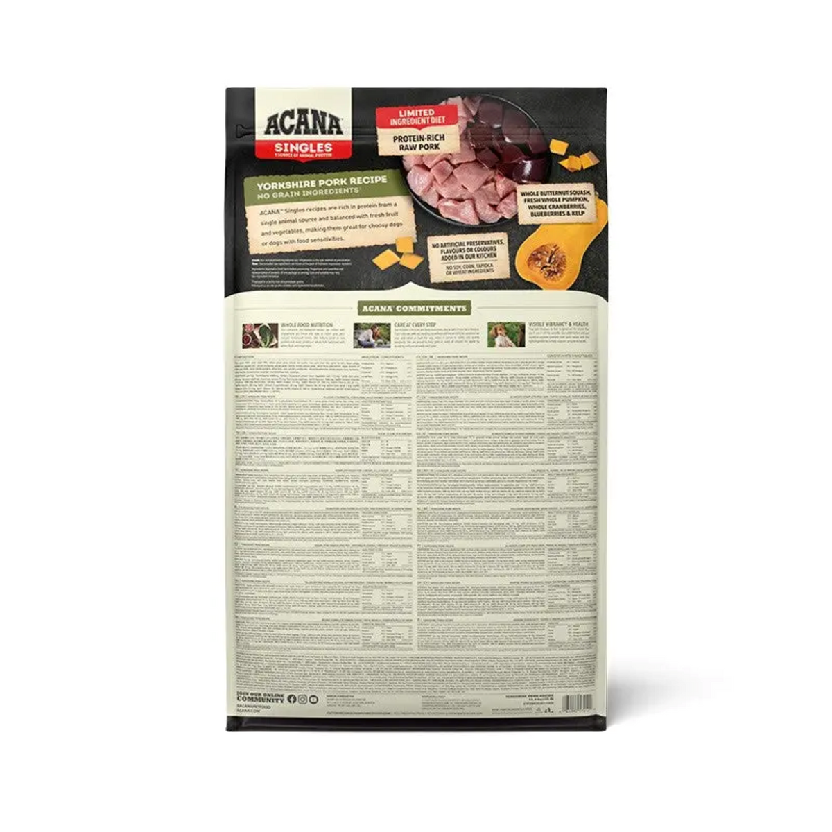 ACANA Dog Freeze-Dried Infused Yorkshire Pork 11.4kg