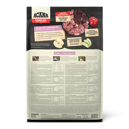 ACANA Dog Freeze-Dried Infused Grass-Fed Lamb 11.4kg