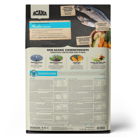 ACANA Dog Freeze-Dried Infused Pacifica Dog 11.4kg
