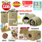 Marukan Relaxing Rabbits Grass Mat Medium (ML238)