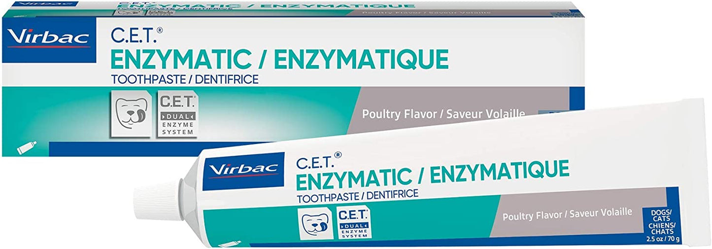 Virbac C.E.T Enzymatic Toothpaste (Poultry Flavour) 70g