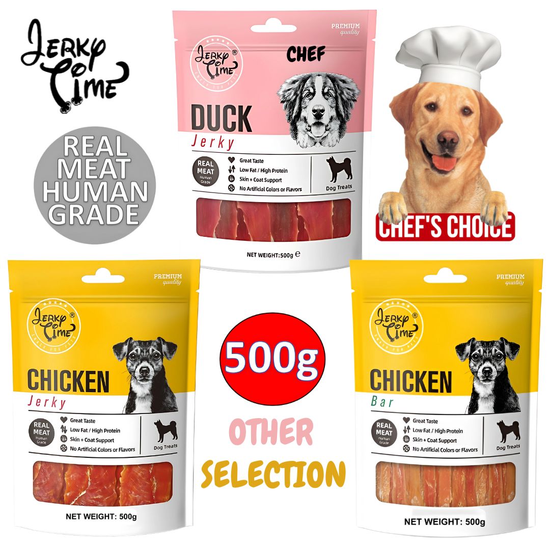 Jerky Time Dry Chicken Jerky for Dogs 500g (JT810483)