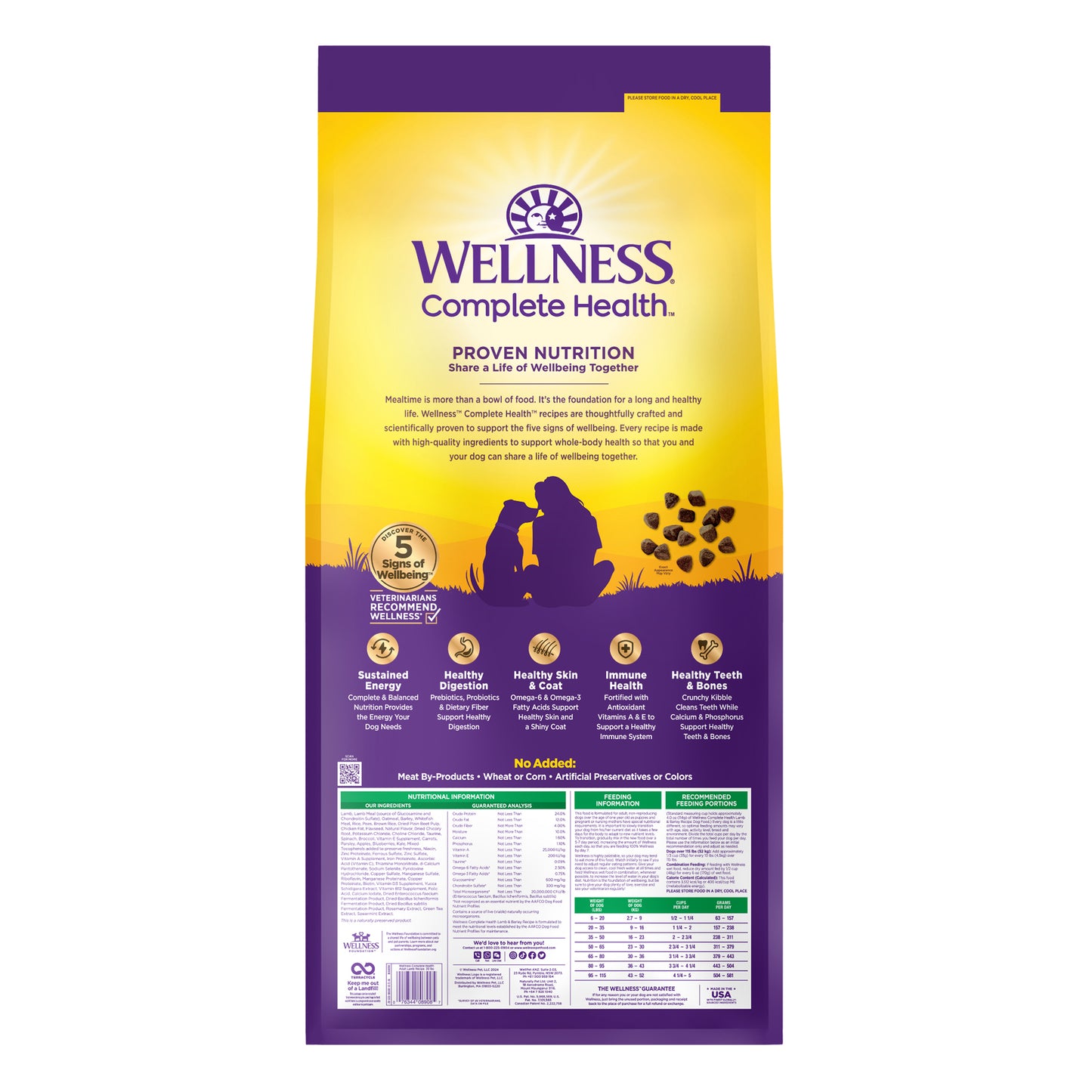 Wellness Complete Health Lamb & Barley Recipe (New Look)