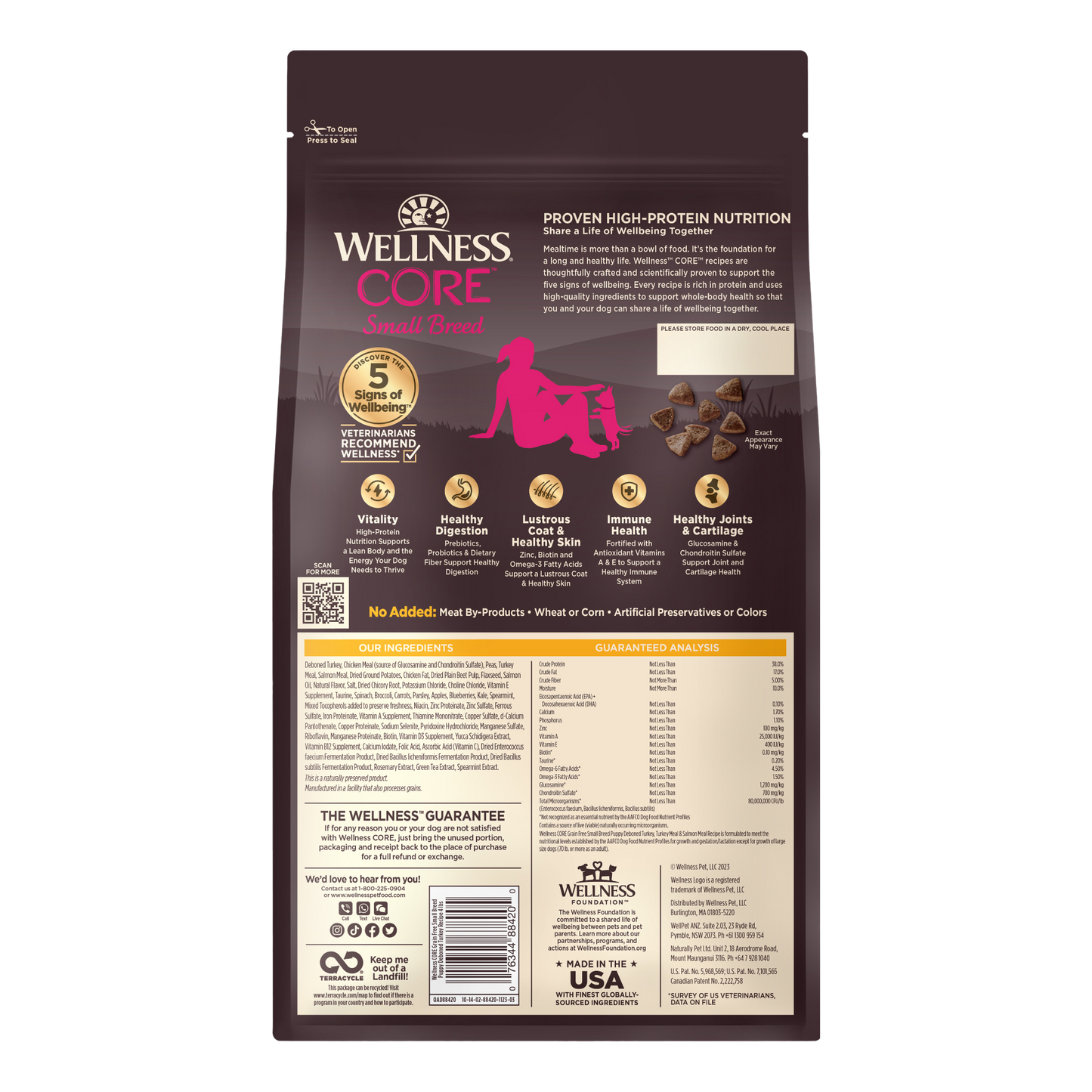 Wellness Core Grain Free Small Breed Puppy