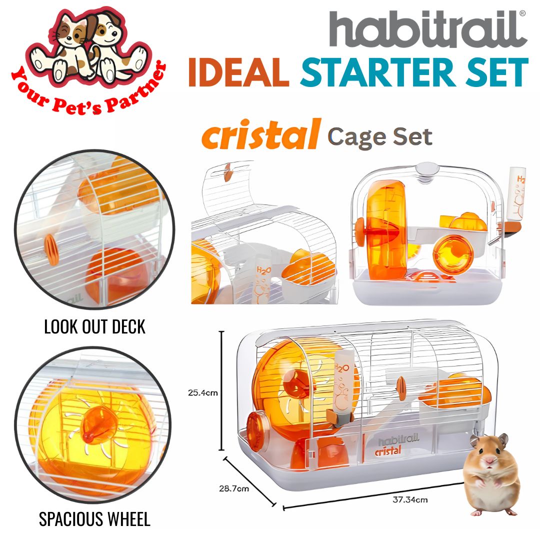 Habitrail Cristal Cage for Hamster (62820)