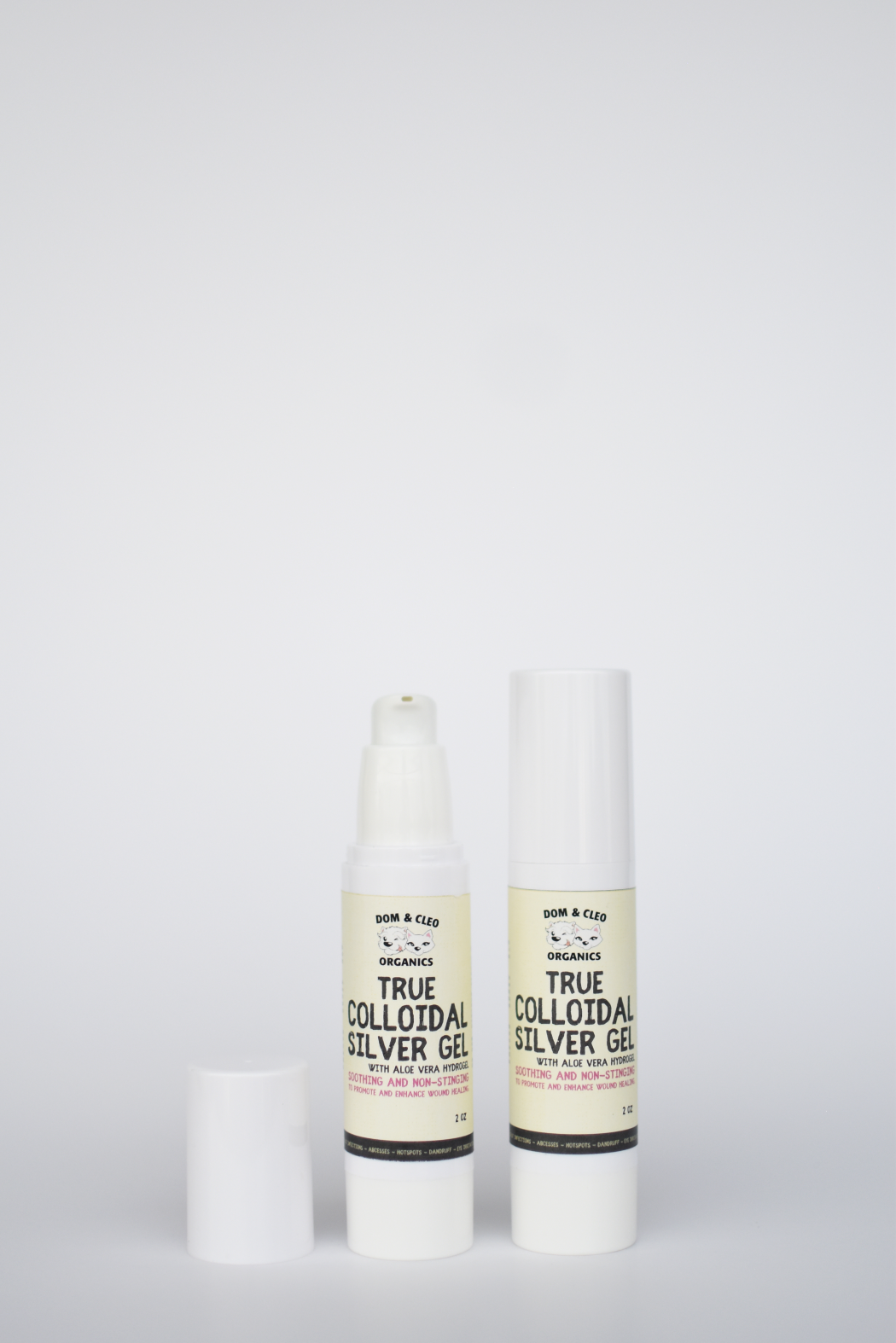 Dom & Cleo Colloidal Silver Gel For All Pets 2oz