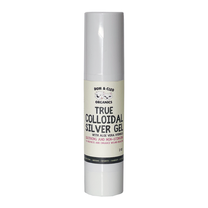 Dom & Cleo Colloidal Silver Gel For All Pets 2oz