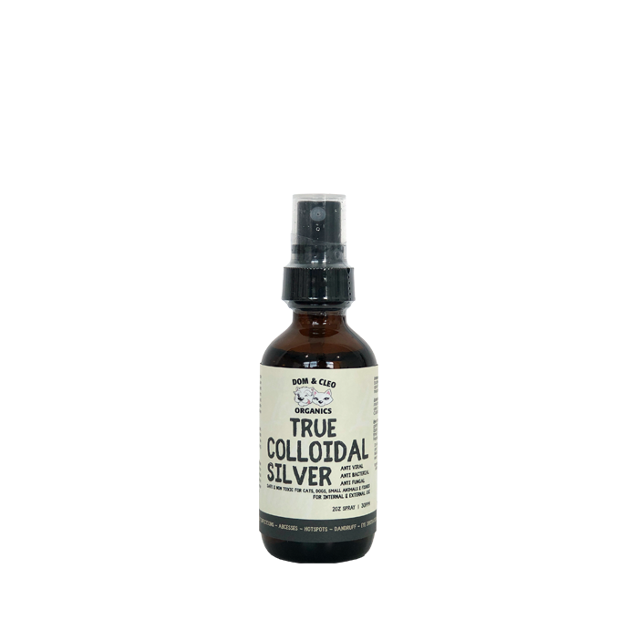 Dom & Cleo Colloidal Silver Spray For All Pets 2oz