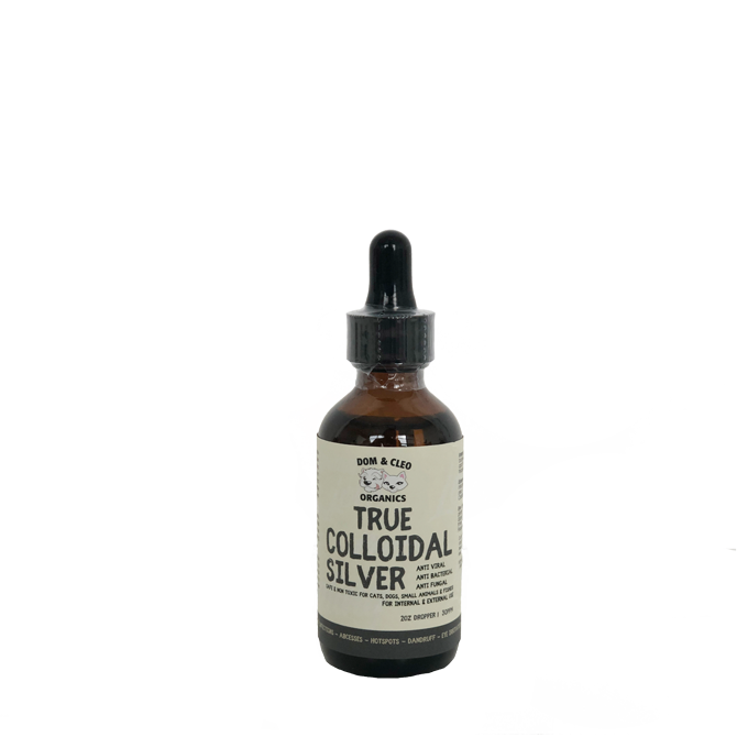 Dom & Cleo Colloidal Silver Dropper For All Pets 2oz