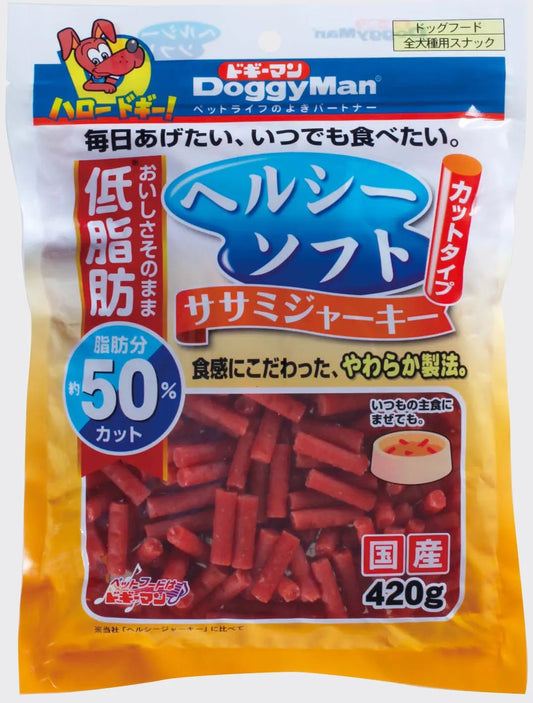 DoggyMan Healthy Soft Sasami Jerky 420g