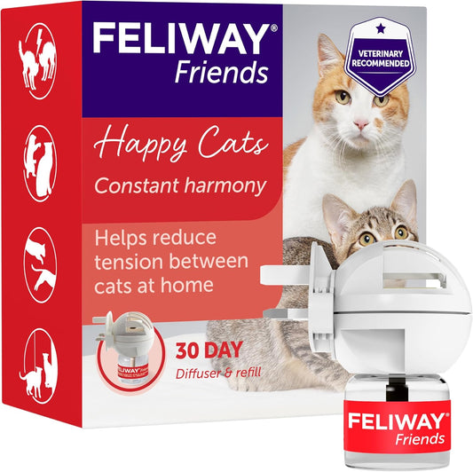 Feliway Friends Plug In Diffuser Starter Kit 48 ml