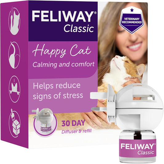 Feliway Classic Plug In Diffuser Starter Kit 48 ml