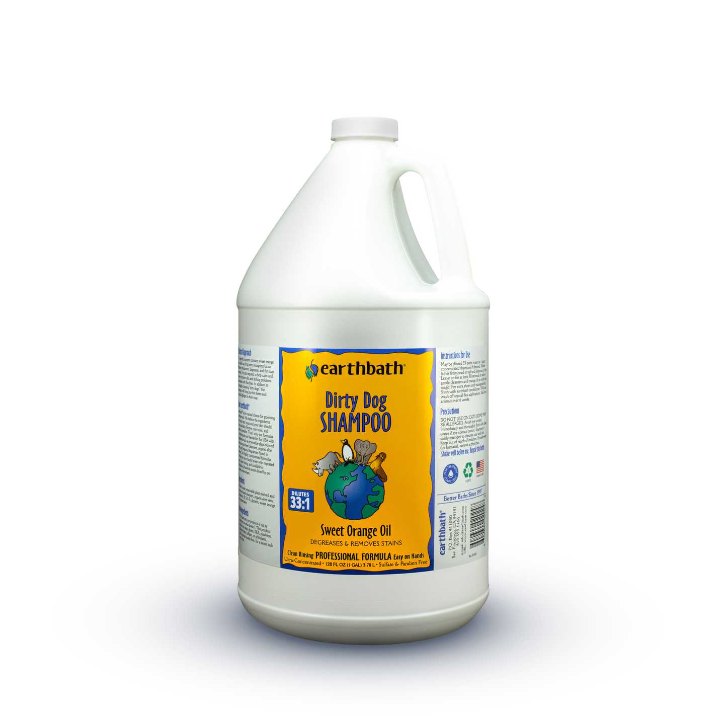 Earthbath Shampoo Sweet Orange Oil