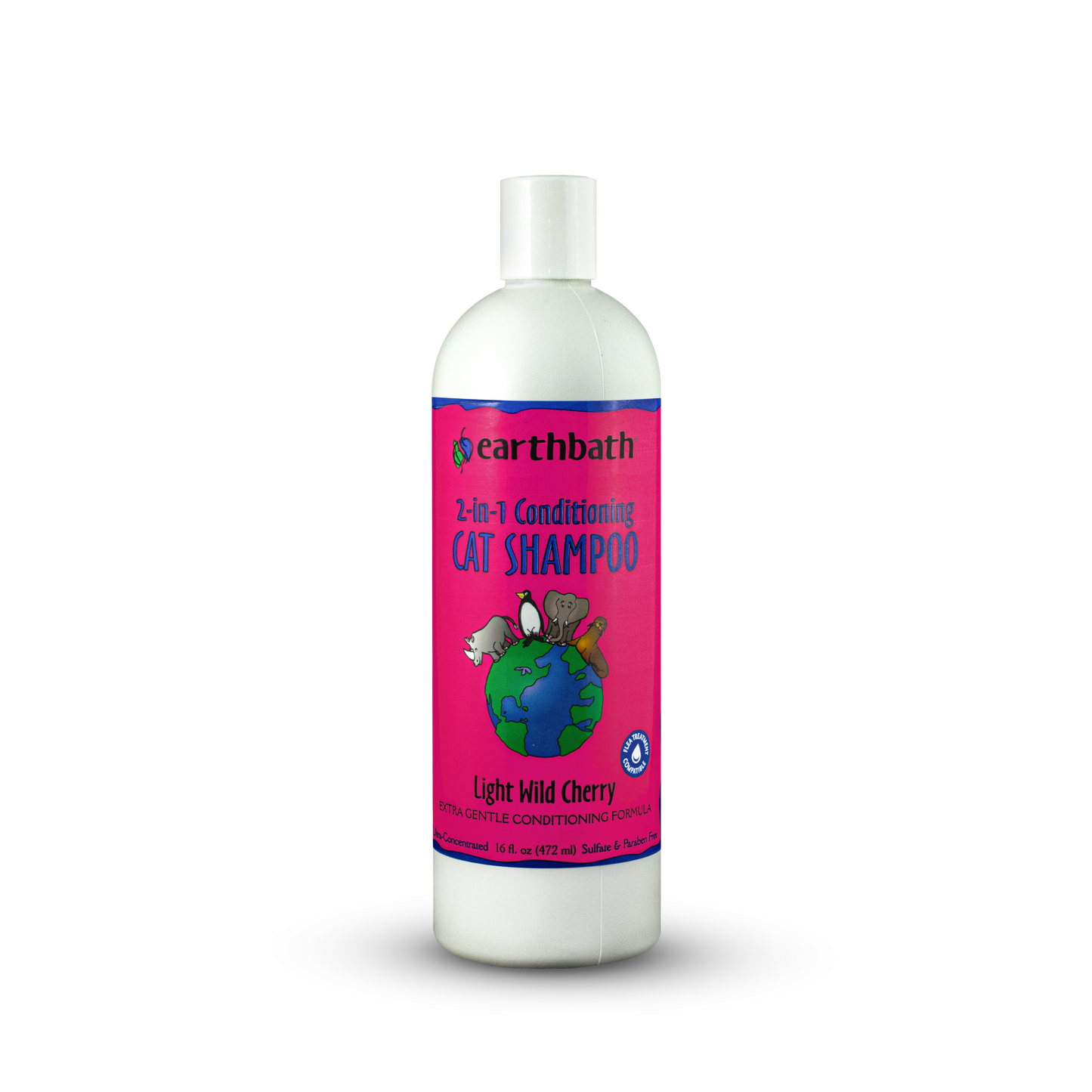 Earthbath Cat 2 in 1 Conditioning Shampoo