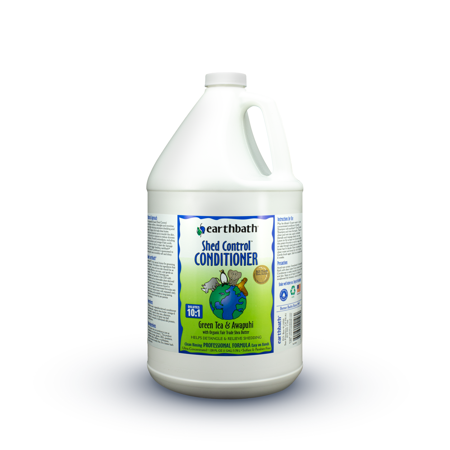 Earthbath Conditioner Green Tea & Awapuhi Shed Control