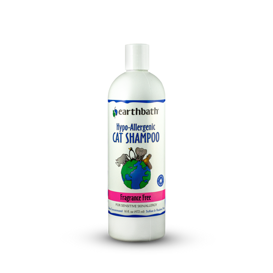 Earthbath Shampoo Cat Hypo-Allergenic Fragrance Free