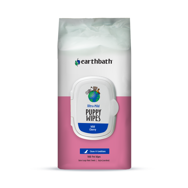 Earthbath Wipes Puppy 100 pieces