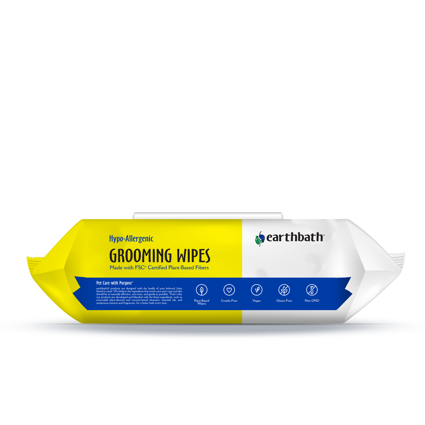 Earthbath Wipes Hypo-Allergenic 100 pieces