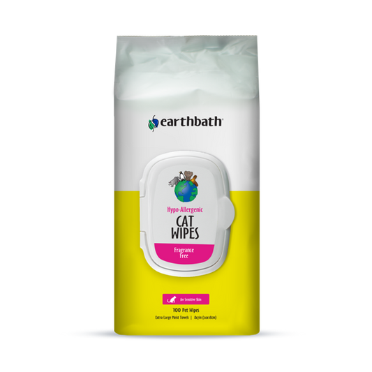 Earthbath Wipes Cat Hypo-Allergenic 100 pieces