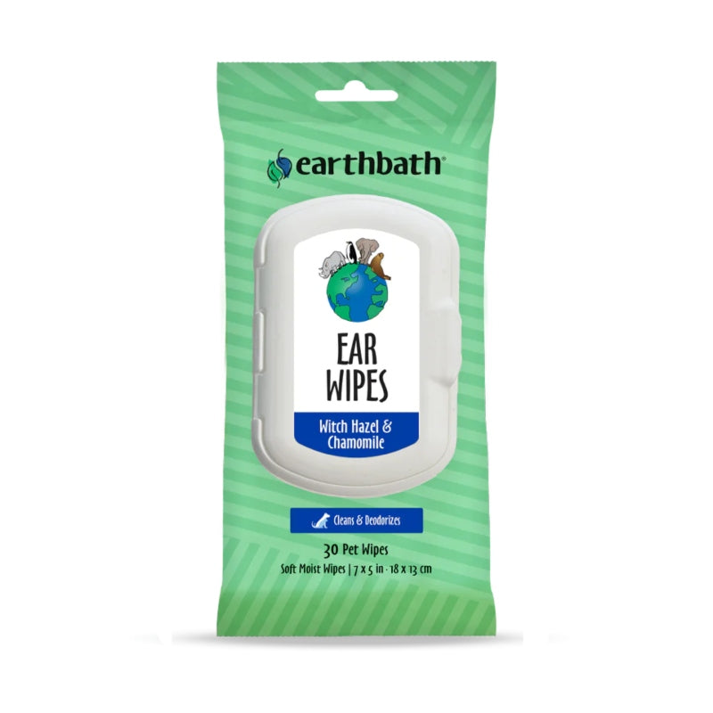 Earthbath Ear Wipes 30pcs