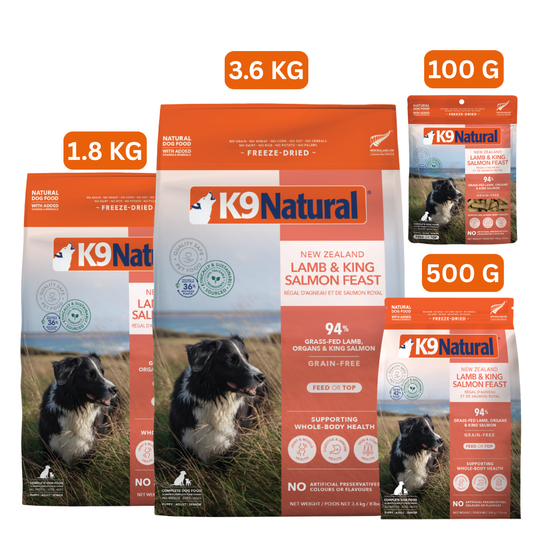 K9 Natural Freeze Dried Lamb & Salmon Feast [Any 2 extra 5% off]