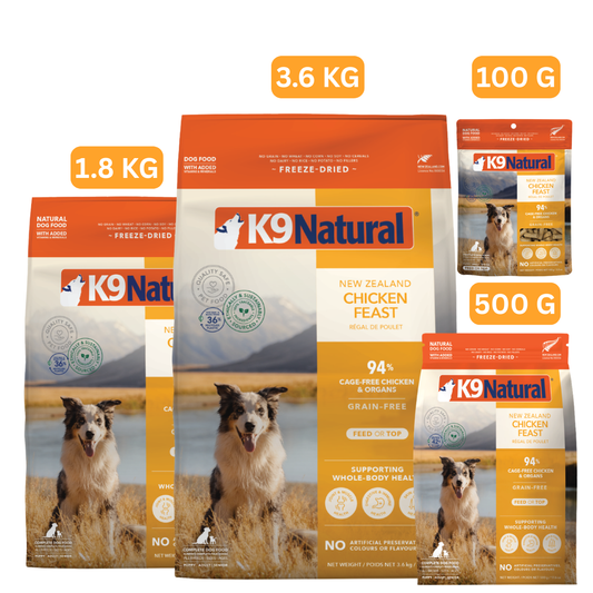 K9 Natural Freeze Dried Chicken Feast [Any 2 extra 5% off]