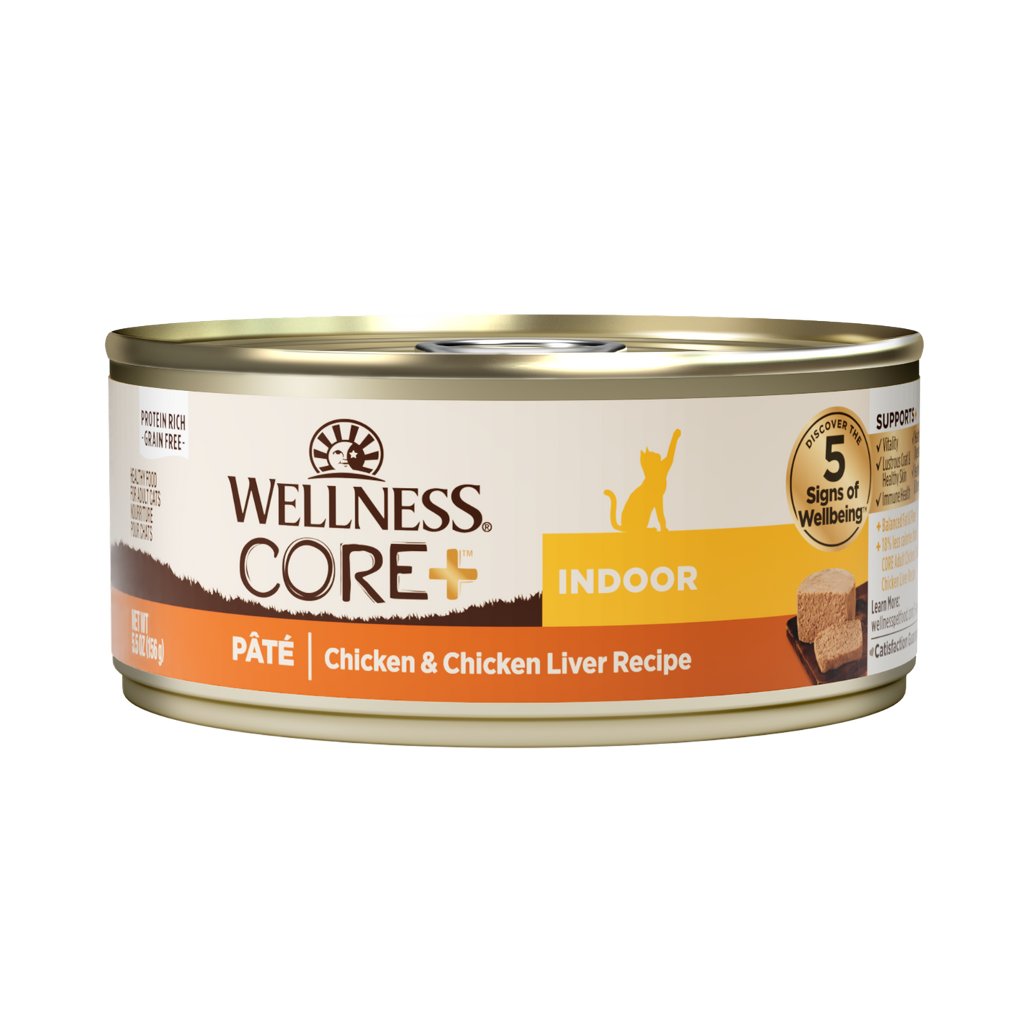 Wellness Cat Canned CORE+ Pâté Indoor 5.5oz