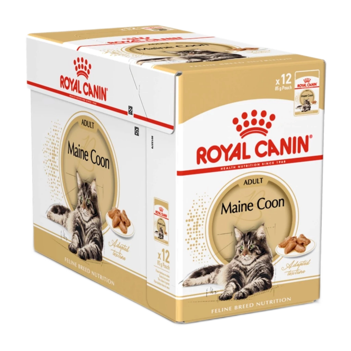 Royal Canin Feline Pouch Maine Coon Adult Chunks In Gravy [85g x 12]