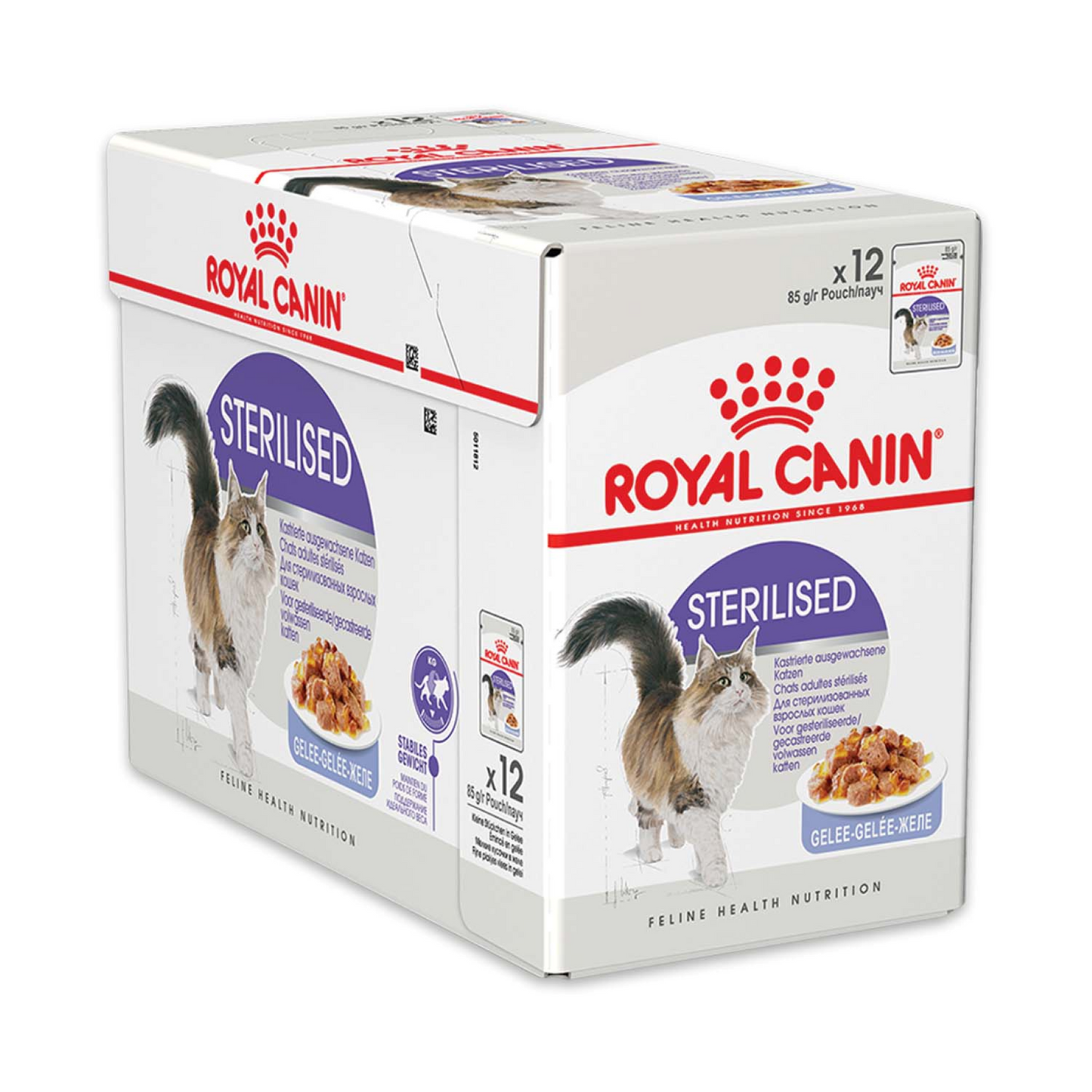 Royal Canin Feline Pouch Sterilised In Jelly [85g x 12]