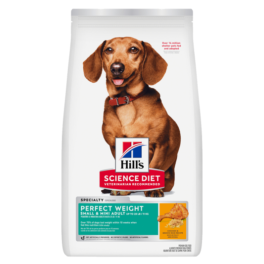 Science Diet Canine Small & Mini Perfect Weight Adult 4lbs